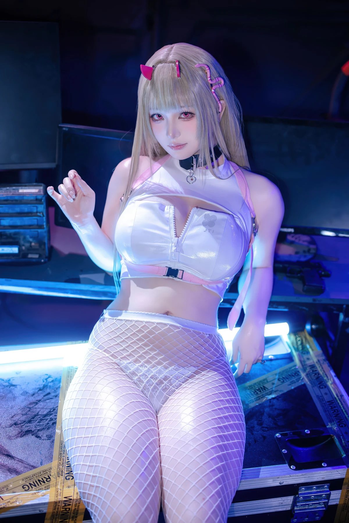 Cosplay 屿鱼 – 胜利女神：妮姬 毒蛇 - P61