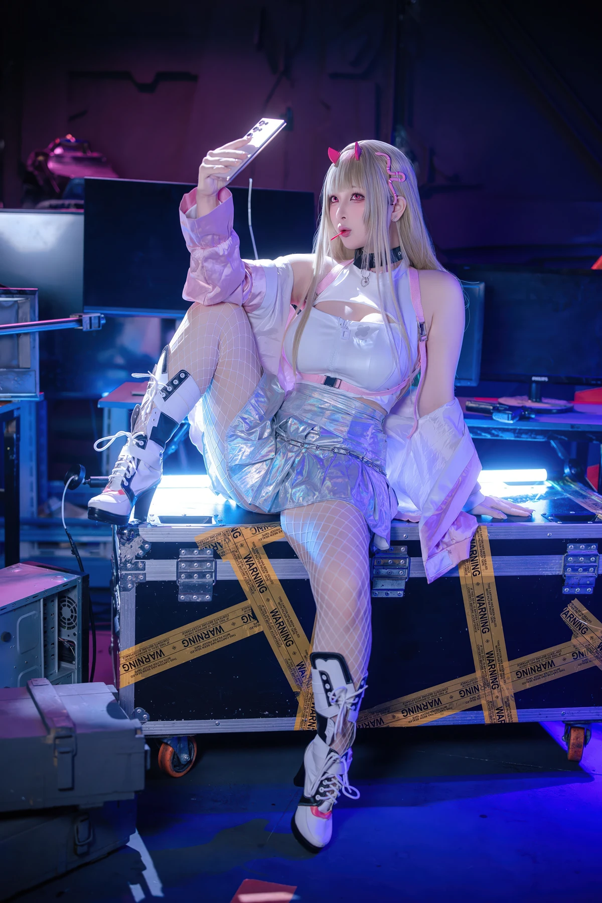 Cosplay 屿鱼 – 胜利女神：妮姬 毒蛇 - P8