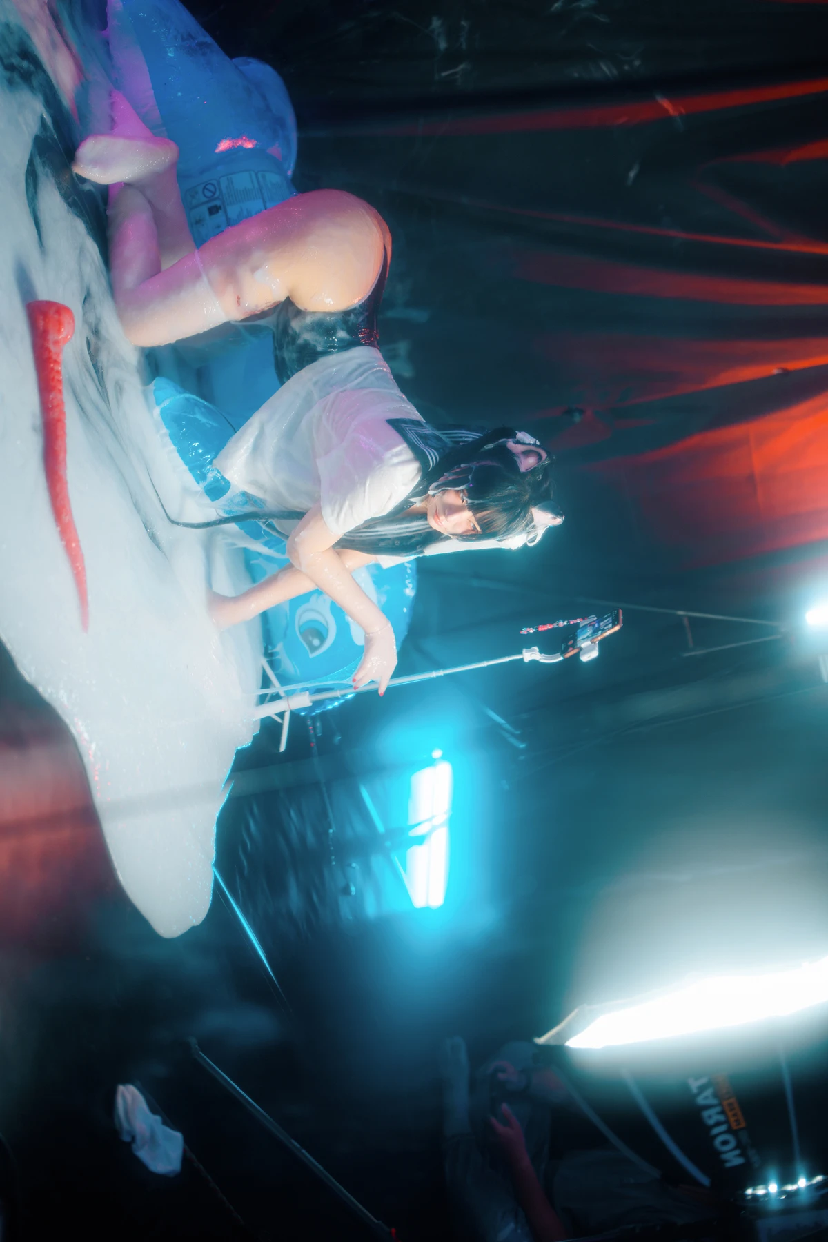 Cosplay 落落Raku – 邋遢小猫 Messy Kitty - P29