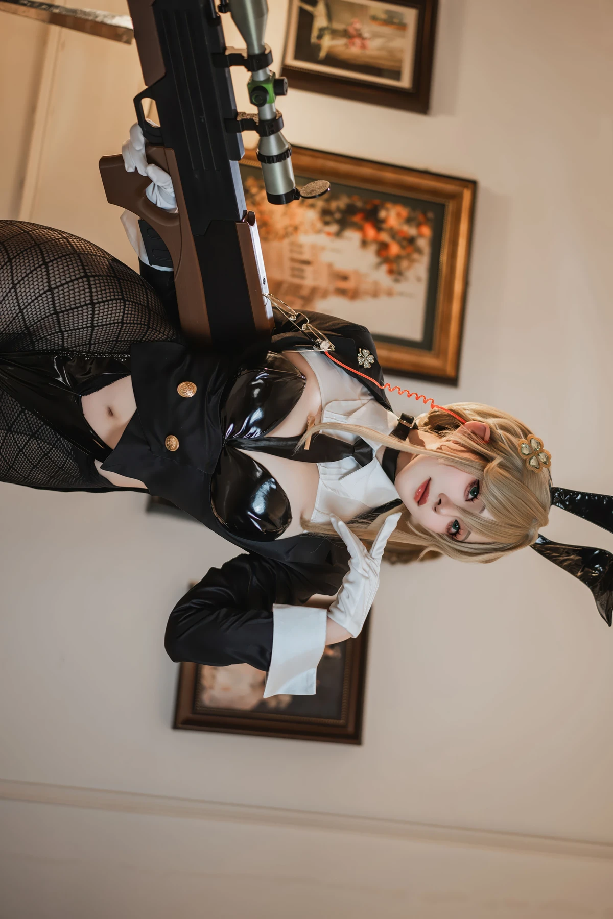 Cosplay Natsuko夏夏子 – NIKKE 爱德 特工兔女郎 - P14