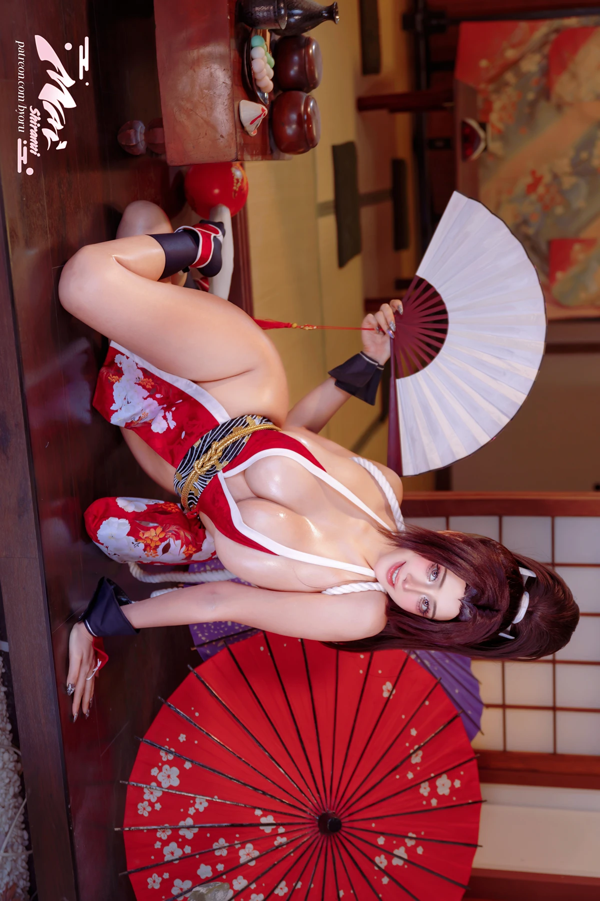 Cosplay 日本性感萝莉Byoru – Mai Shiranui Street Fighter - P25