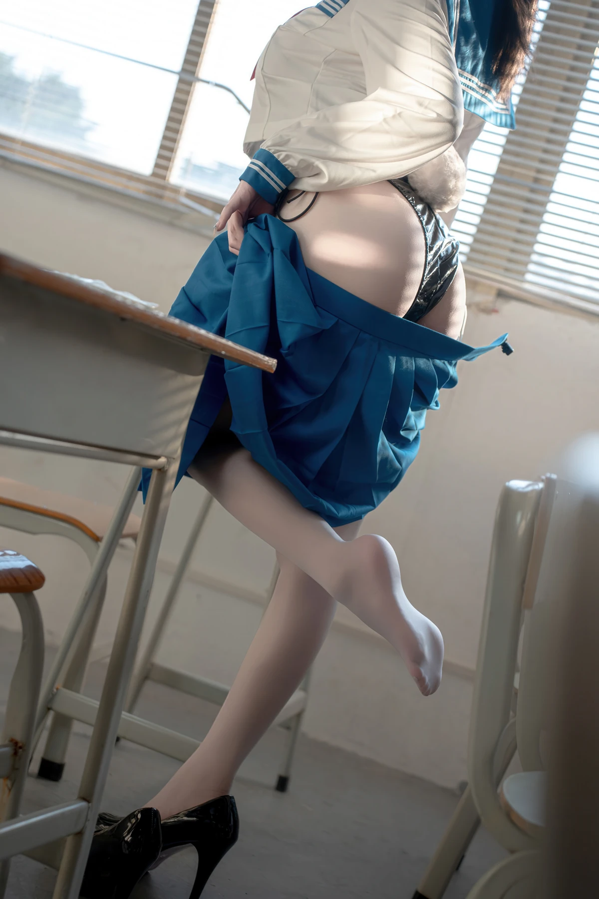 Cosplay 纸悦Etsu_ko – 水手服兔女郎 - P16