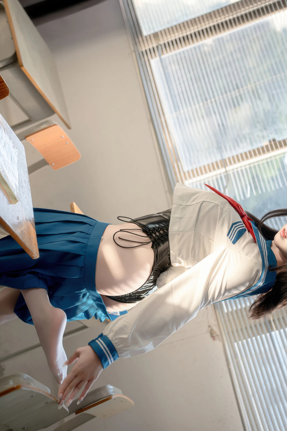 Cosplay 纸悦Etsu_ko – 水手服兔女郎 - P17