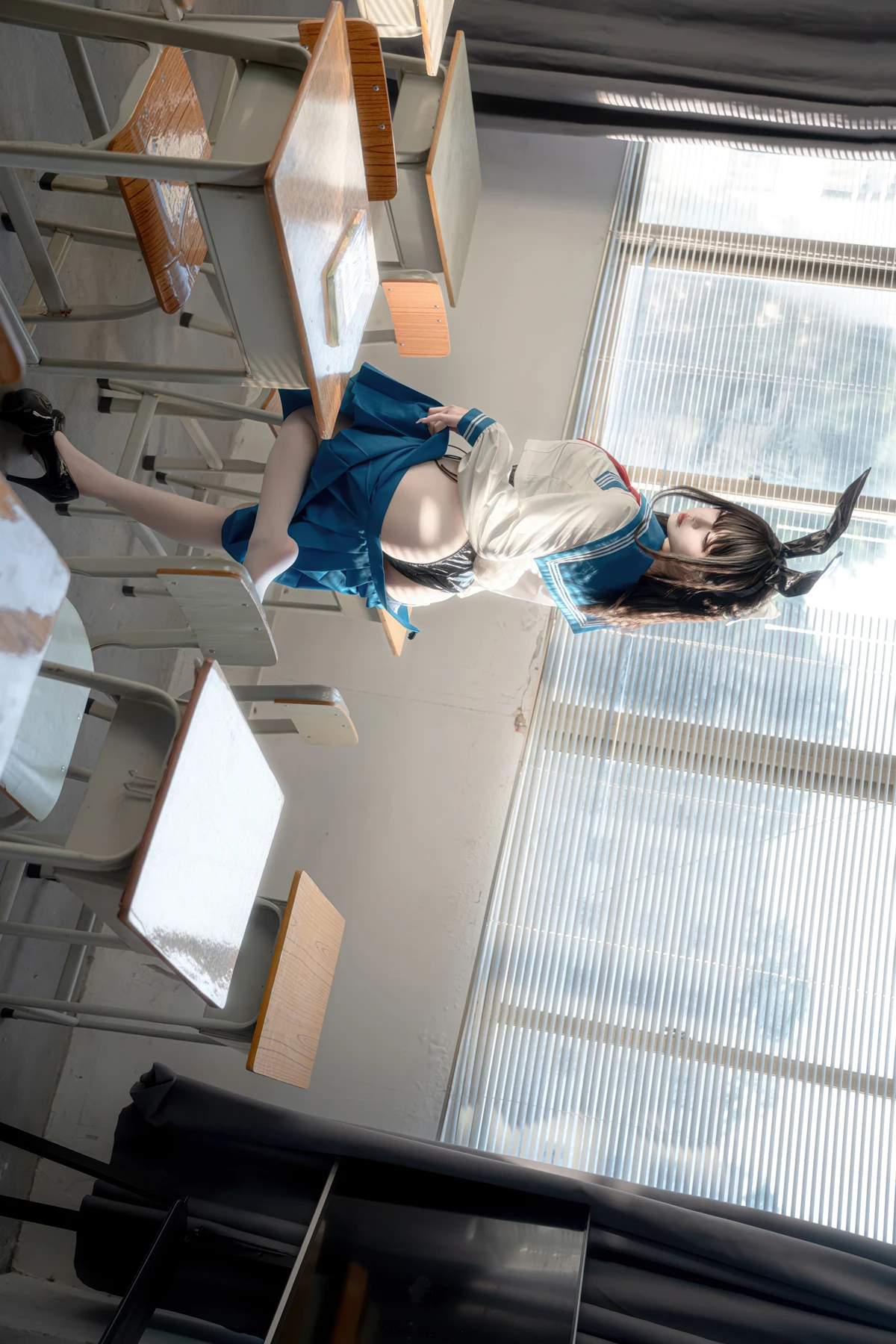 Cosplay 纸悦Etsu_ko – 水手服兔女郎 - P18