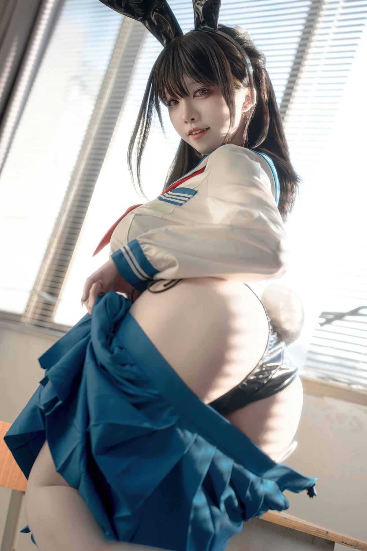 Cosplay 纸悦Etsu_ko – 水手服兔女郎 - P19