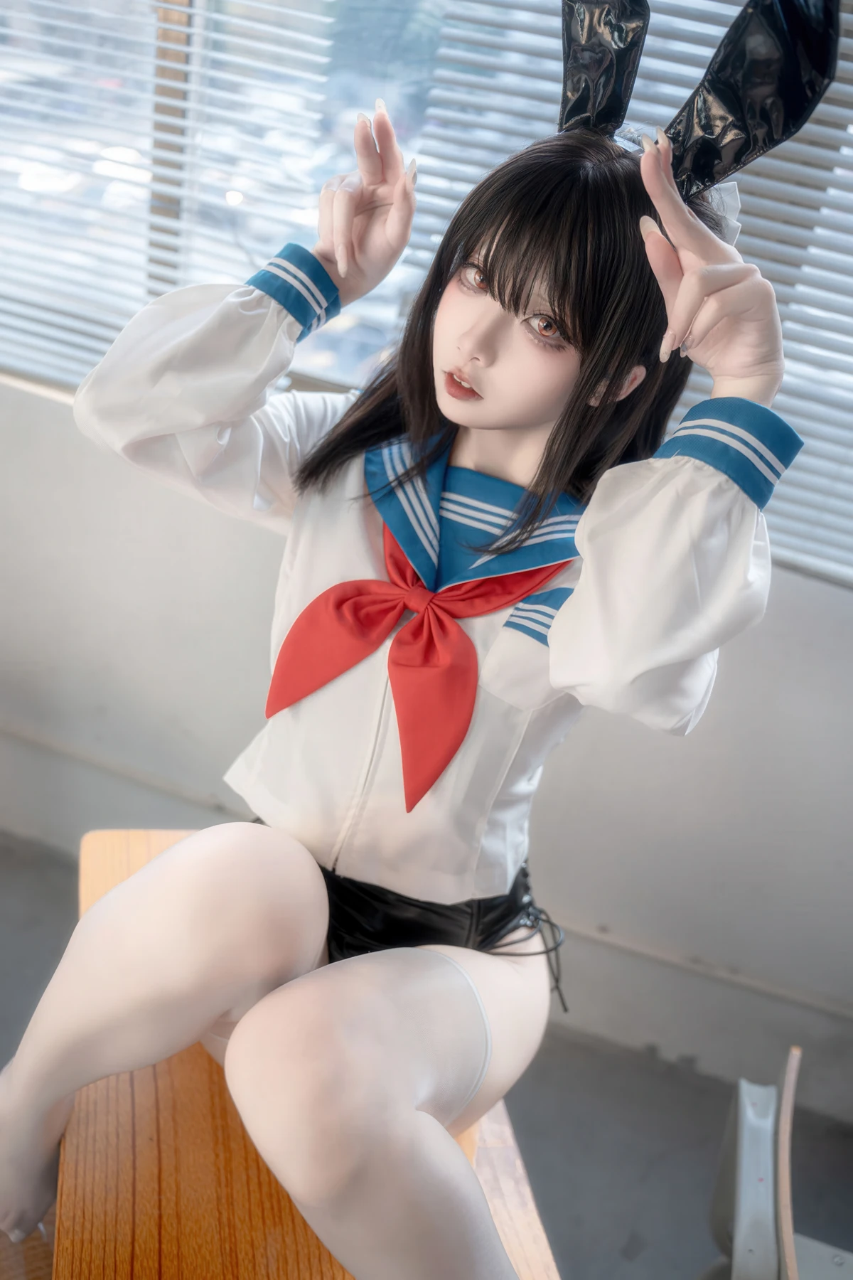 Cosplay 纸悦Etsu_ko – 水手服兔女郎 - P36