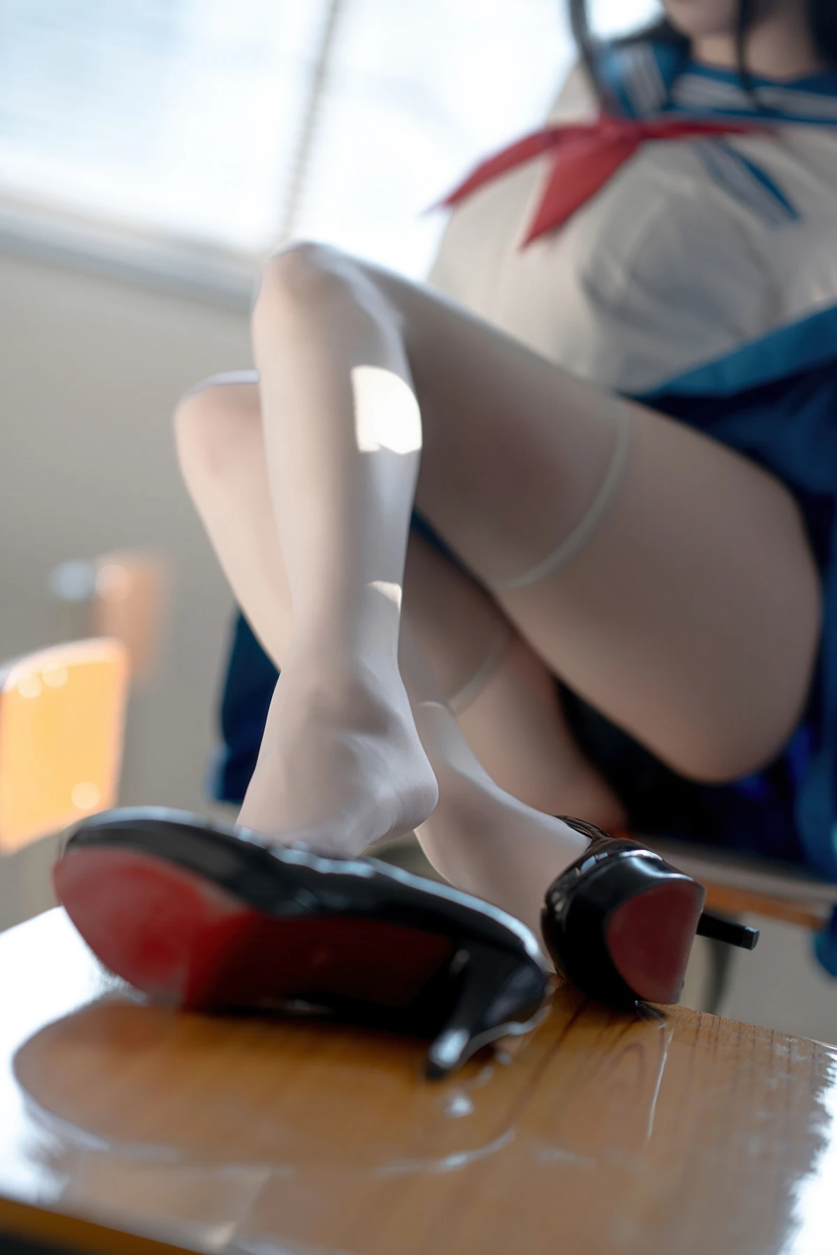 Cosplay 纸悦Etsu_ko – 水手服兔女郎 - P6