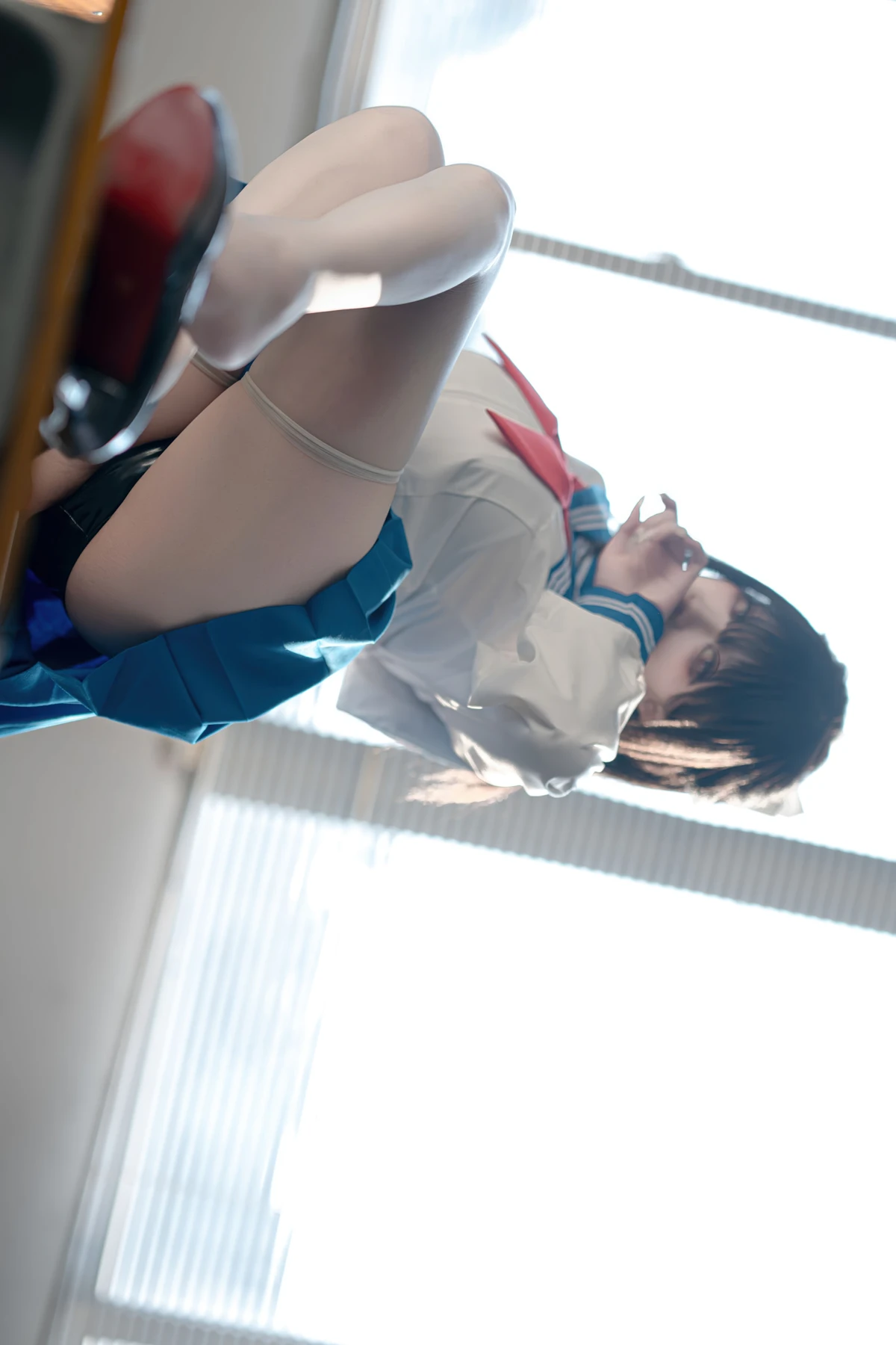Cosplay 纸悦Etsu_ko – 水手服兔女郎 - P8