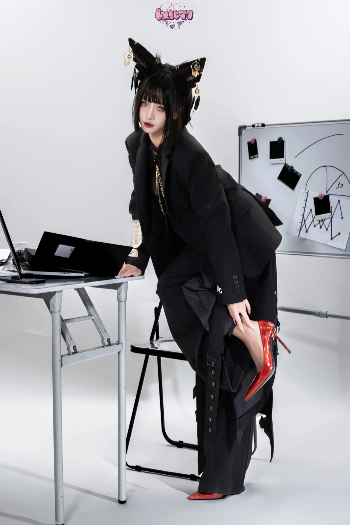 Cosplay 柒柒要乖哦 – 黑·阿努比斯 Set.02 - P2