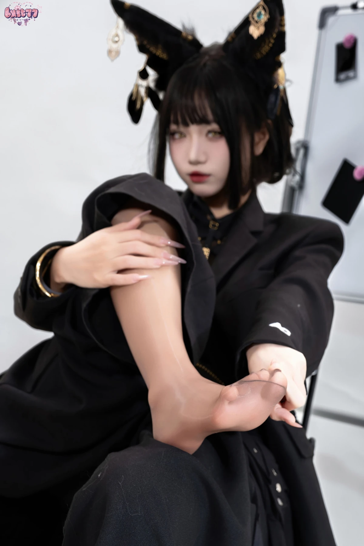 Cosplay 柒柒要乖哦 – 黑·阿努比斯 Set.02 - P6