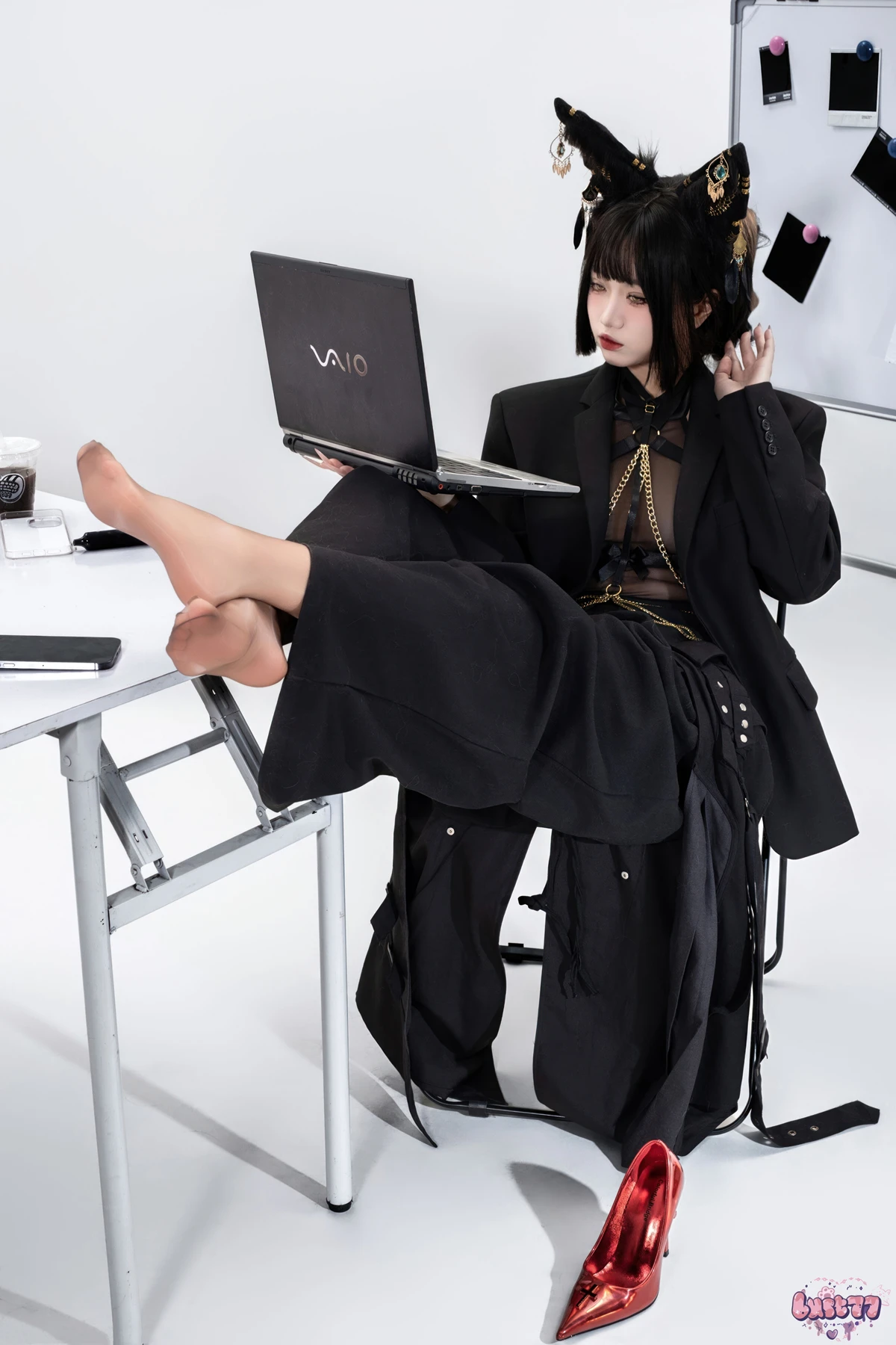 Cosplay 柒柒要乖哦 – 黑·阿努比斯 Set.02 - P7