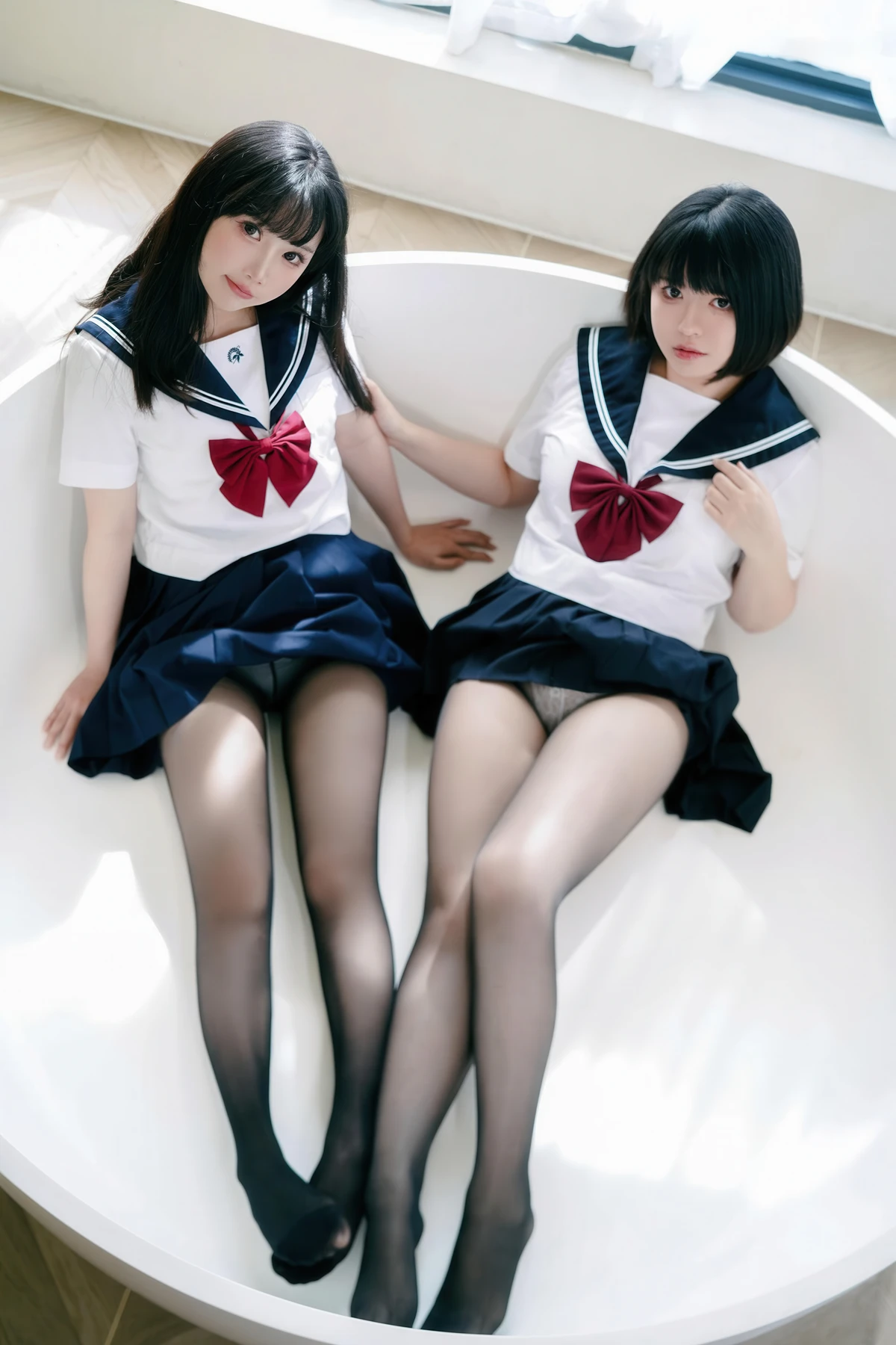 Cosplay 面饼仙儿 & 半半子 – 少女幻想の刻 - P15