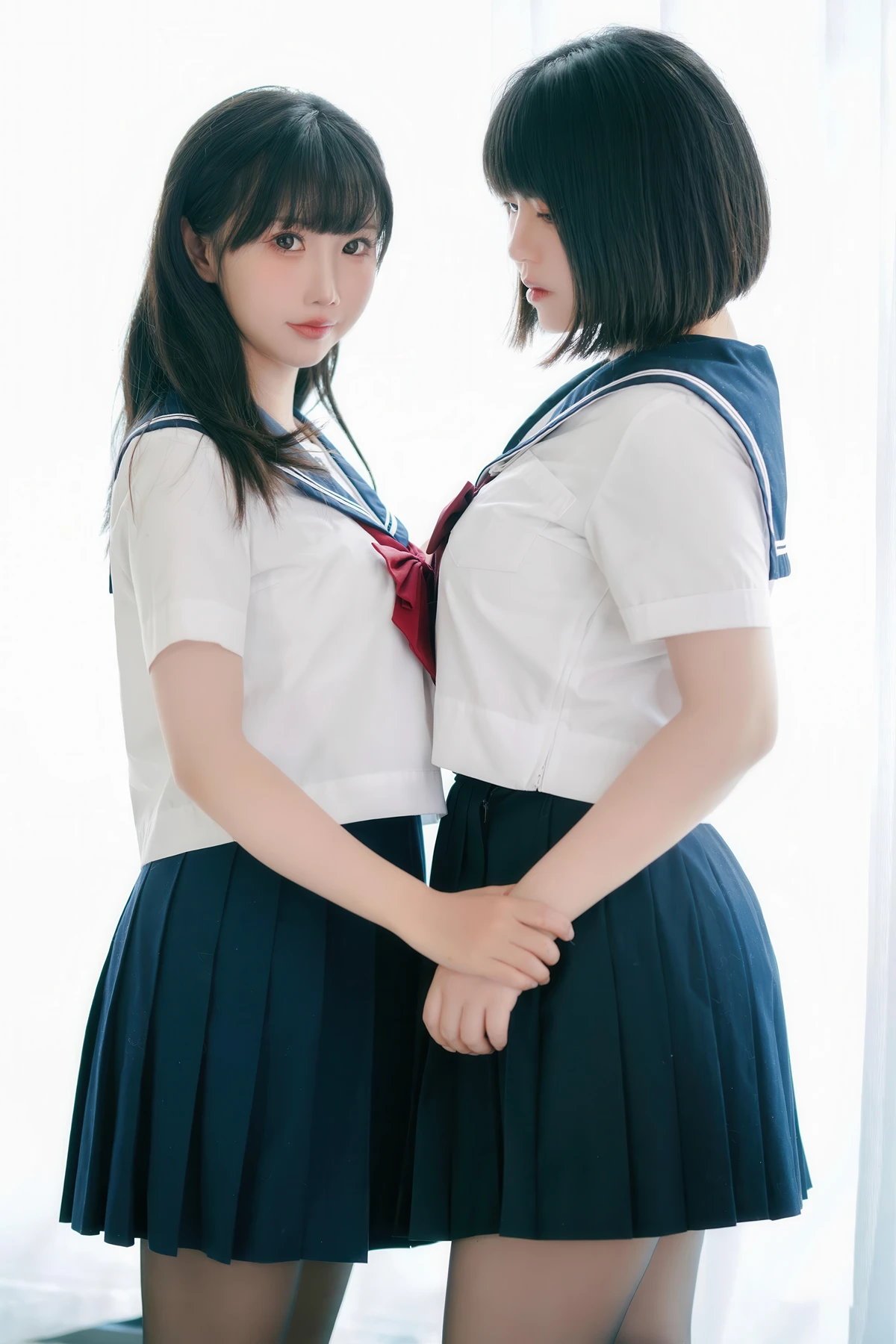 Cosplay 面饼仙儿 & 半半子 – 少女幻想の刻 - P1