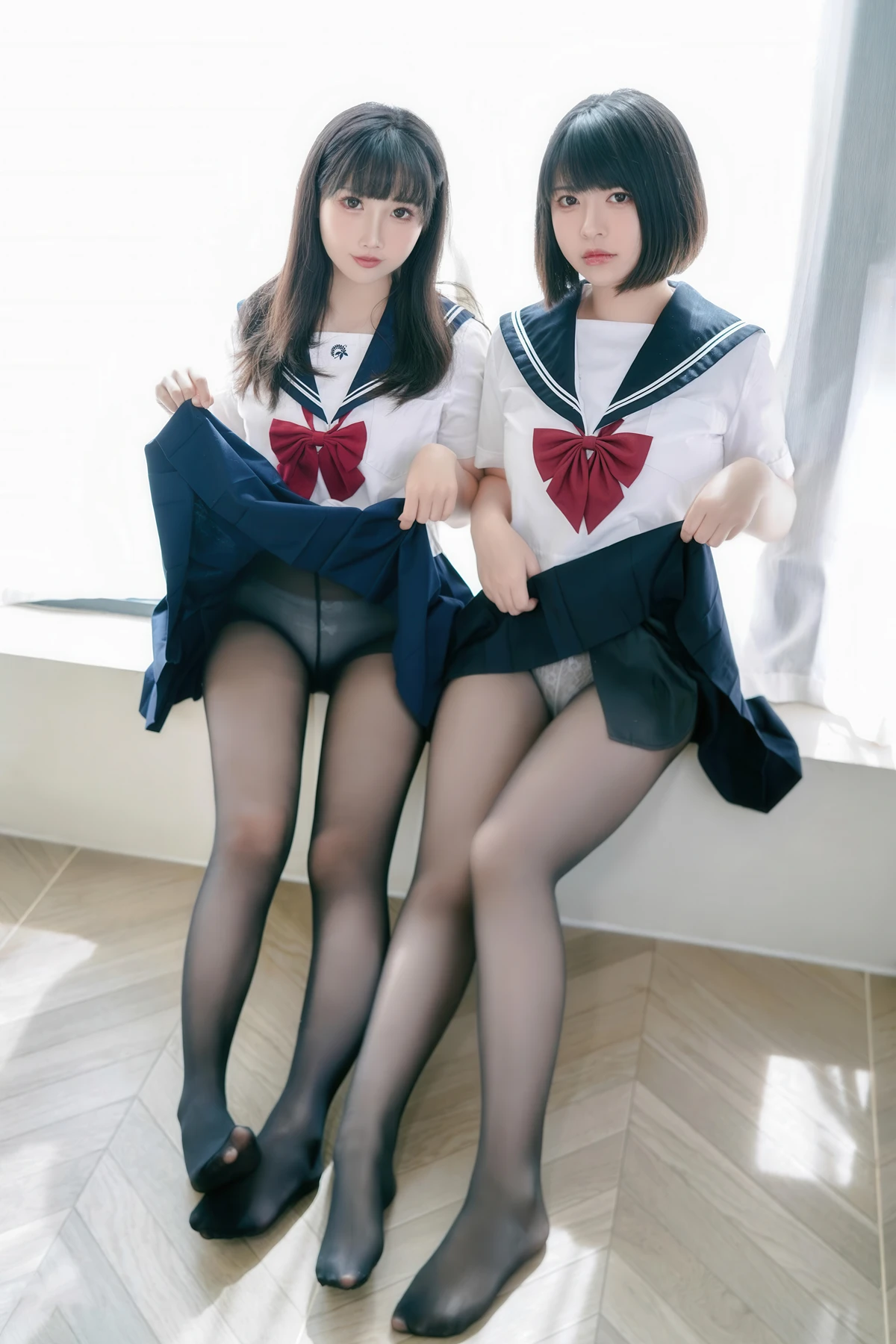 Cosplay 面饼仙儿 & 半半子 – 少女幻想の刻 - P3