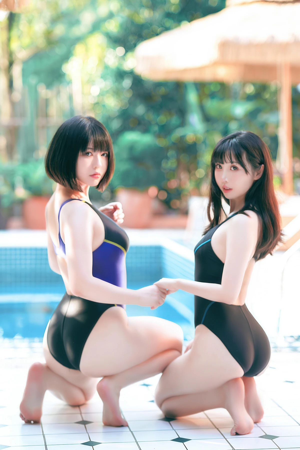 Cosplay 面饼仙儿 & 半半子 – 少女幻想の刻 - P50