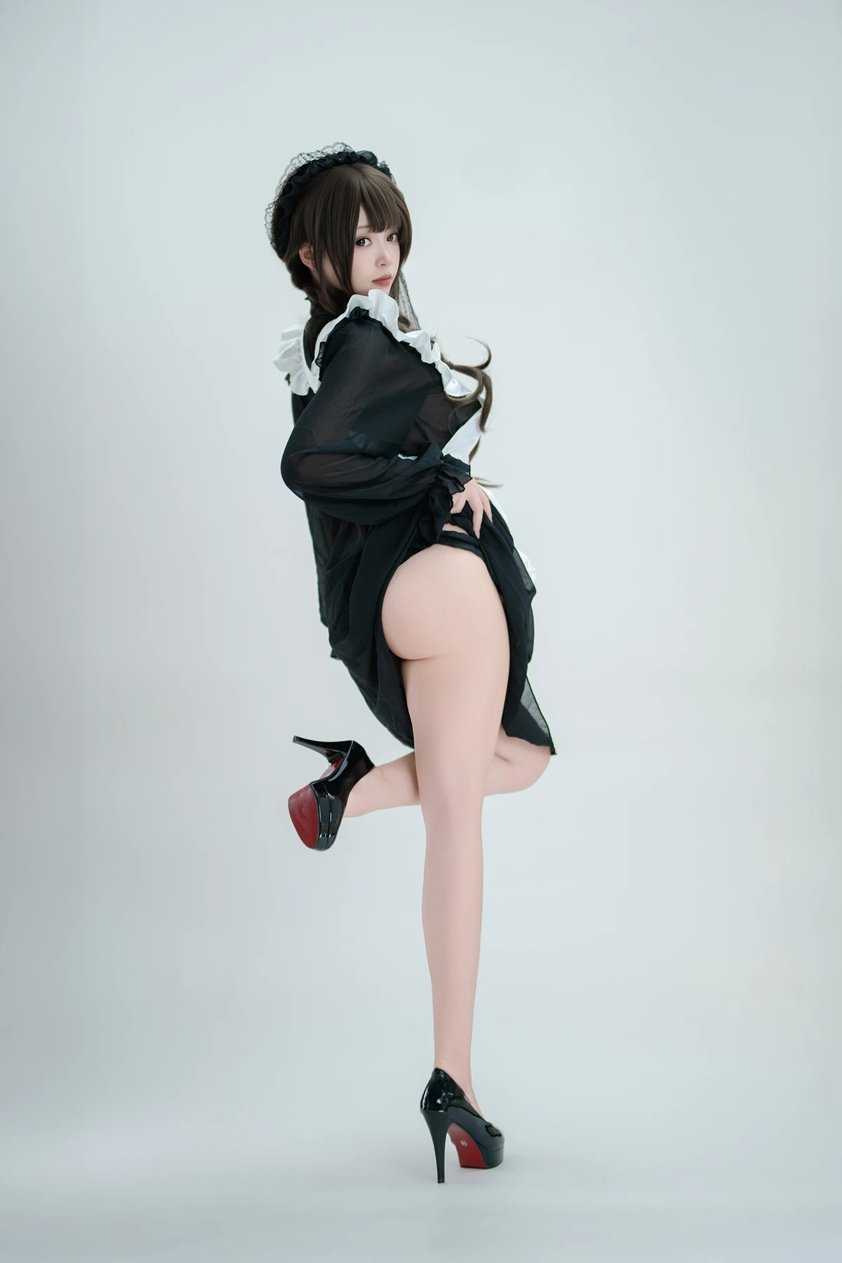 Cosplay Bangni邦尼 – 枪械女仆 - P9