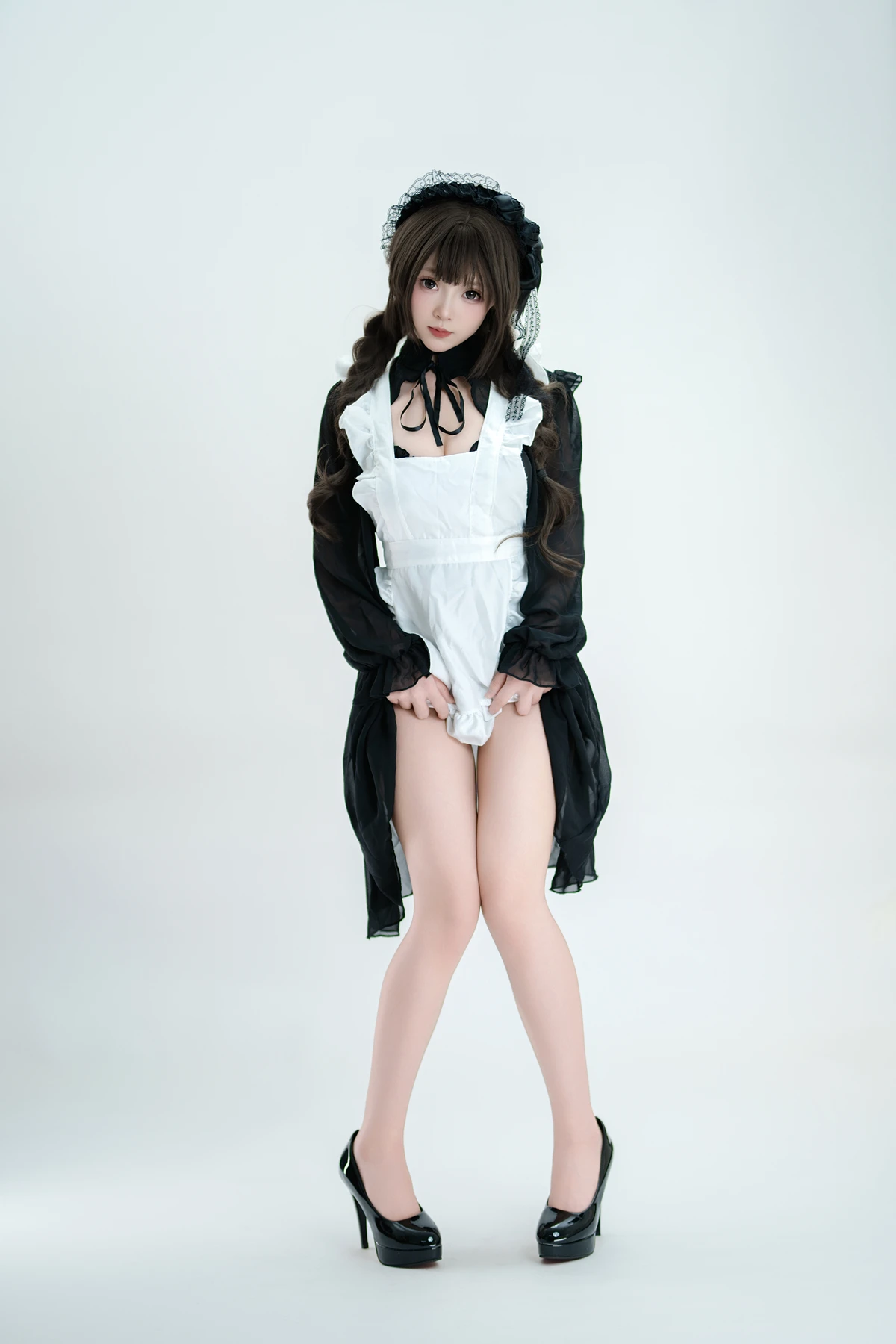 Cosplay Bangni邦尼 – 枪械女仆 - P11
