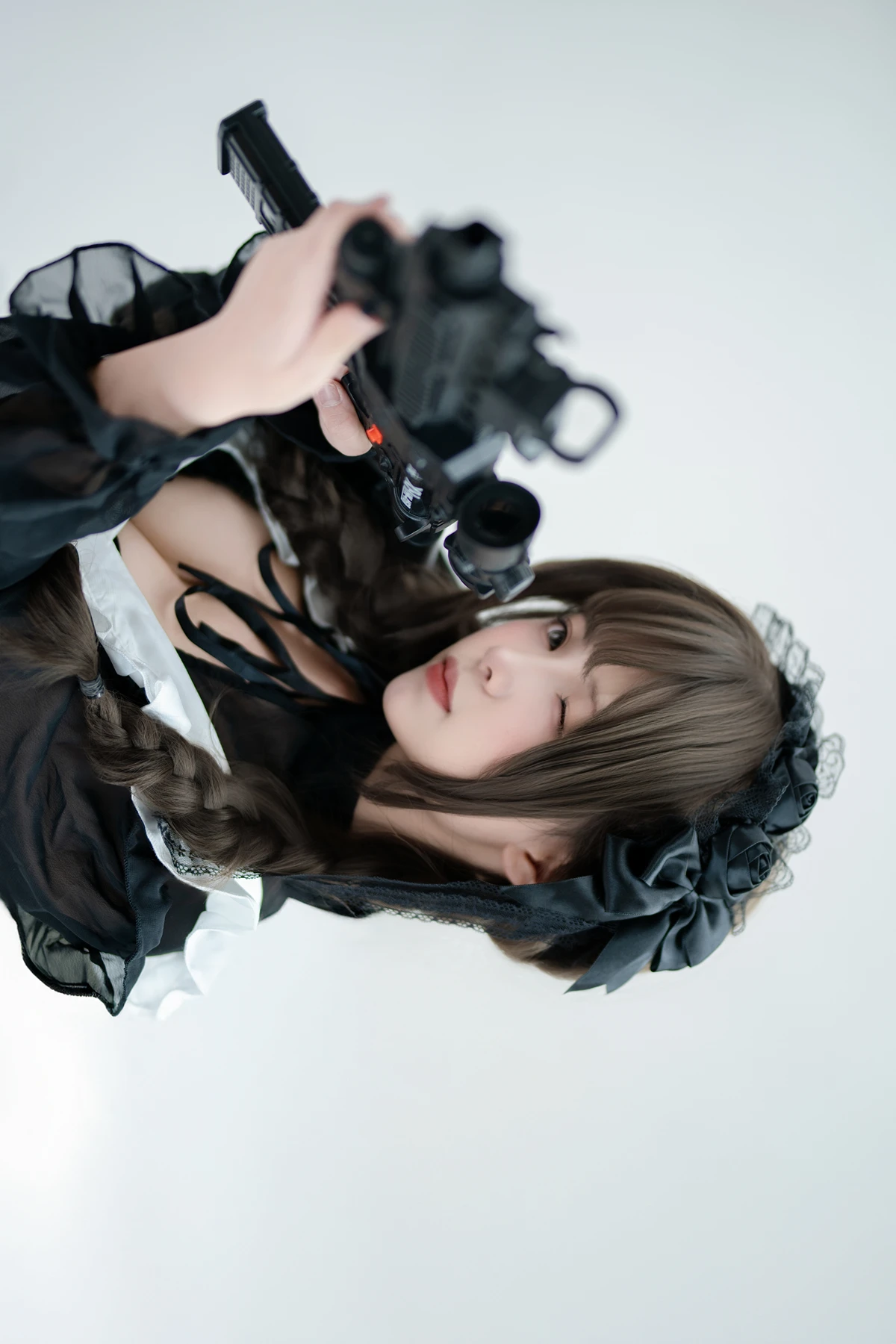 Cosplay Bangni邦尼 – 枪械女仆 - P16