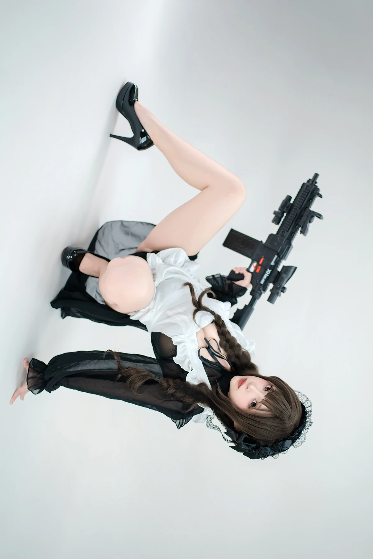 Cosplay Bangni邦尼 – 枪械女仆 - P23
