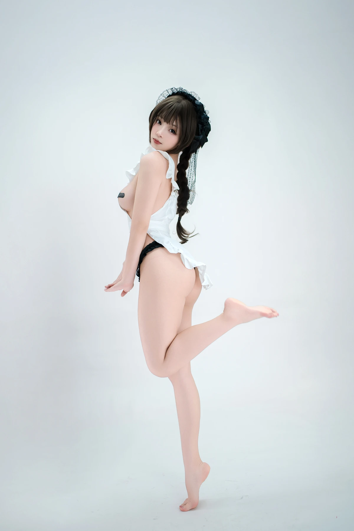 Cosplay Bangni邦尼 – 枪械女仆 - P47