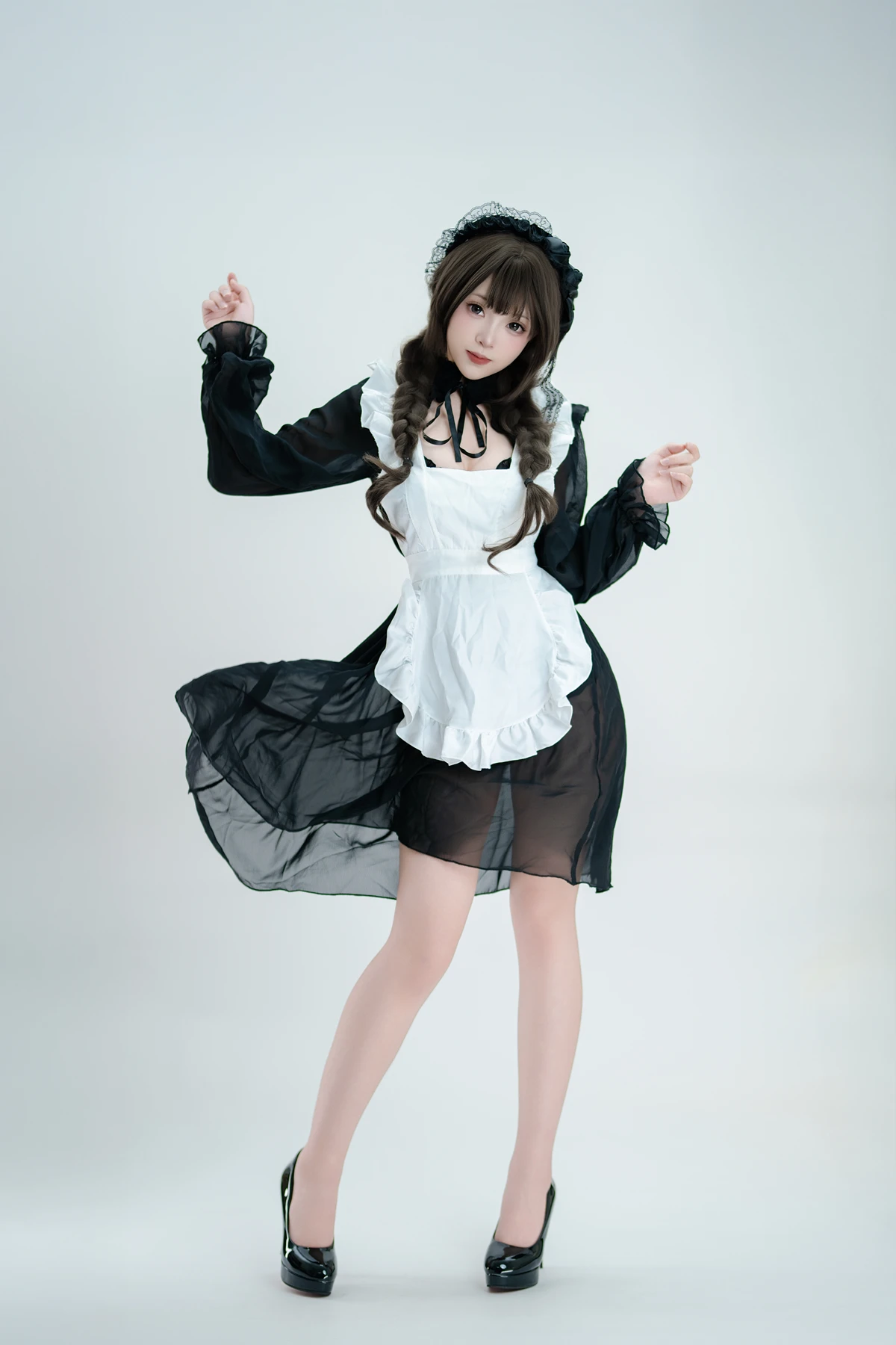 Cosplay Bangni邦尼 – 枪械女仆 - P4