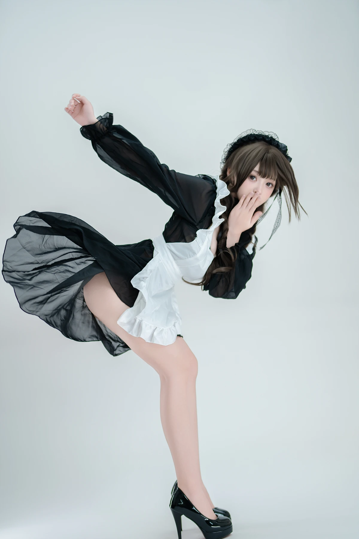 Cosplay Bangni邦尼 – 枪械女仆 - P7