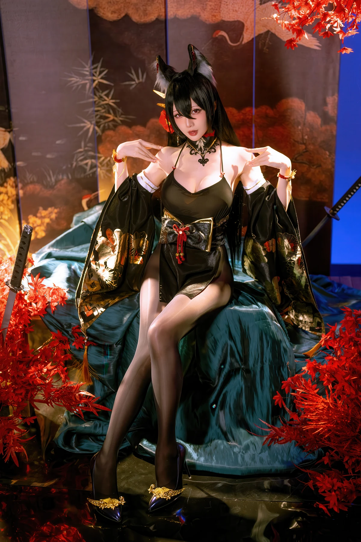 Cosplay 星之迟迟Hoshilily – 2025年12月计划E 碧蓝航线 近江 - P34