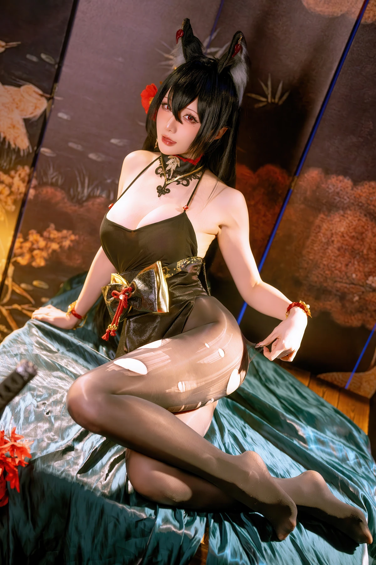 Cosplay 星之迟迟Hoshilily – 2025年12月计划E 碧蓝航线 近江 - P46