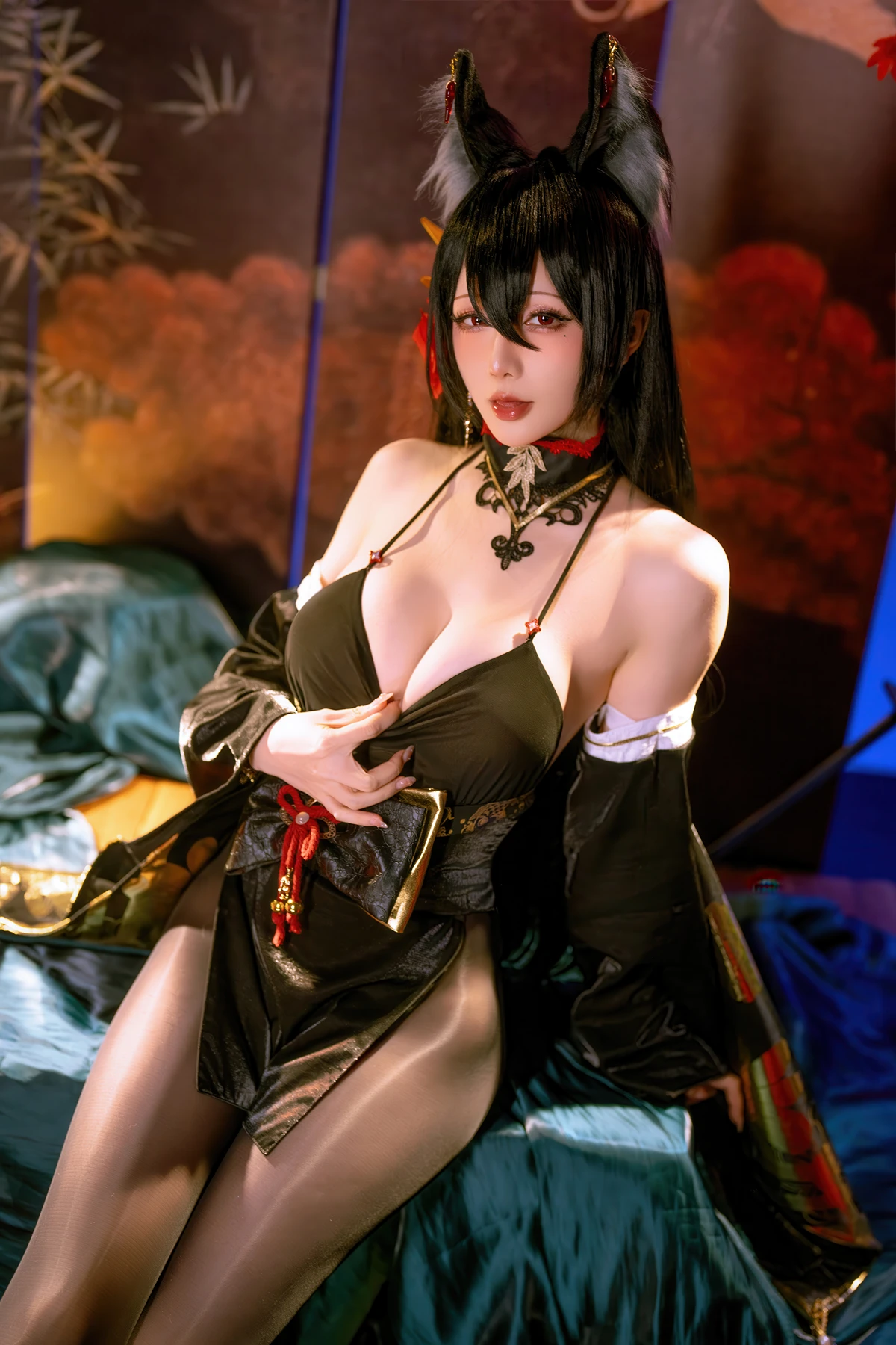 Cosplay 星之迟迟Hoshilily – 2025年12月计划E 碧蓝航线 近江 - P47