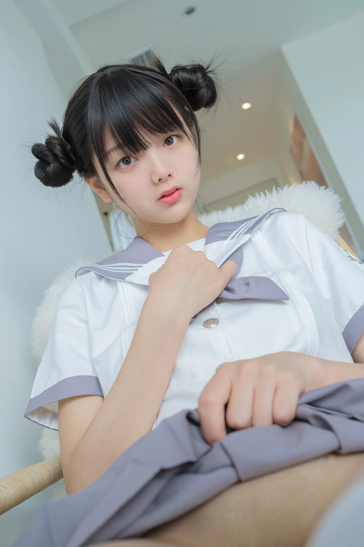 Cosplay 稚乖画册 – 赤西夜夜 初音少女水手服 - P40