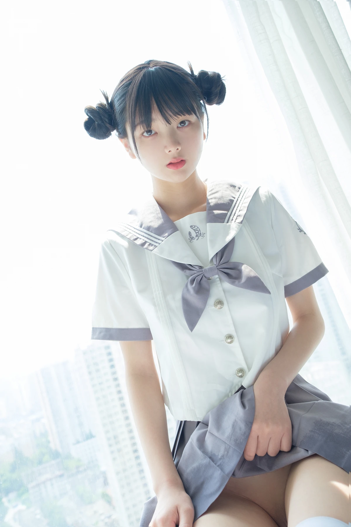 Cosplay 稚乖画册 – 赤西夜夜 初音少女水手服 - P50