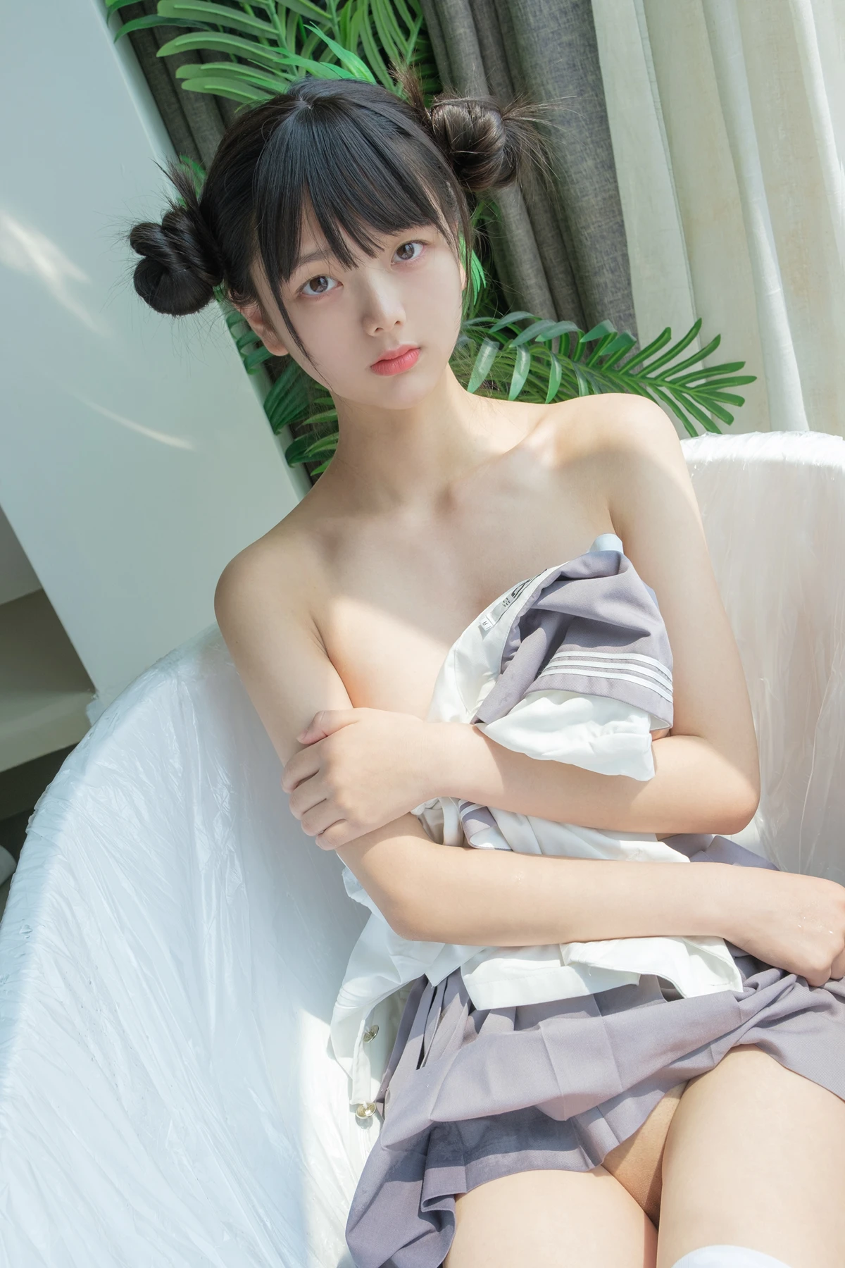 Cosplay 稚乖画册 – 赤西夜夜 初音少女水手服 - P59