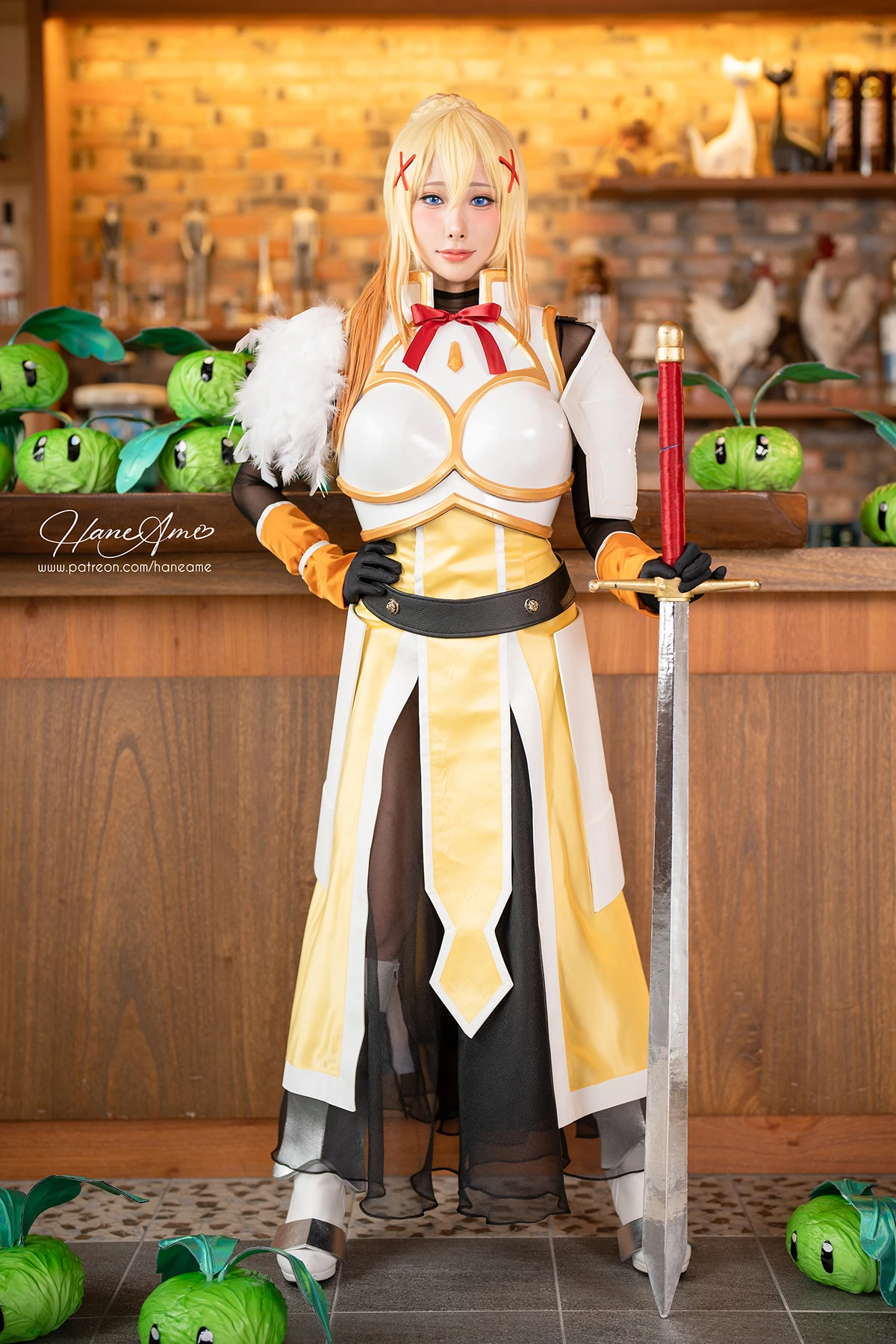 Cosplay HaneAme 雨波 – Konosuba Darkness - P20