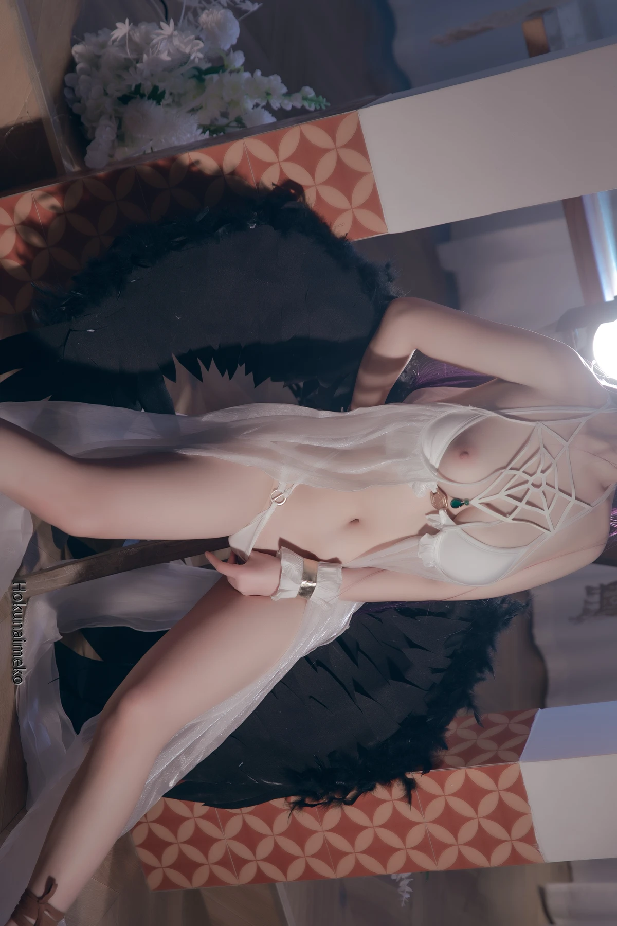 Cosplay Hokunaimeko 北乃芽子 – アルベド - P9