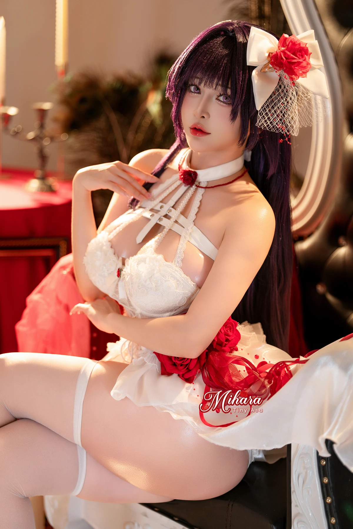 Cosplay Tiny Asa – NIKKE&Nikke胜利女神 米哈拉 羁绊锁链 痛苦吞食者 - P6