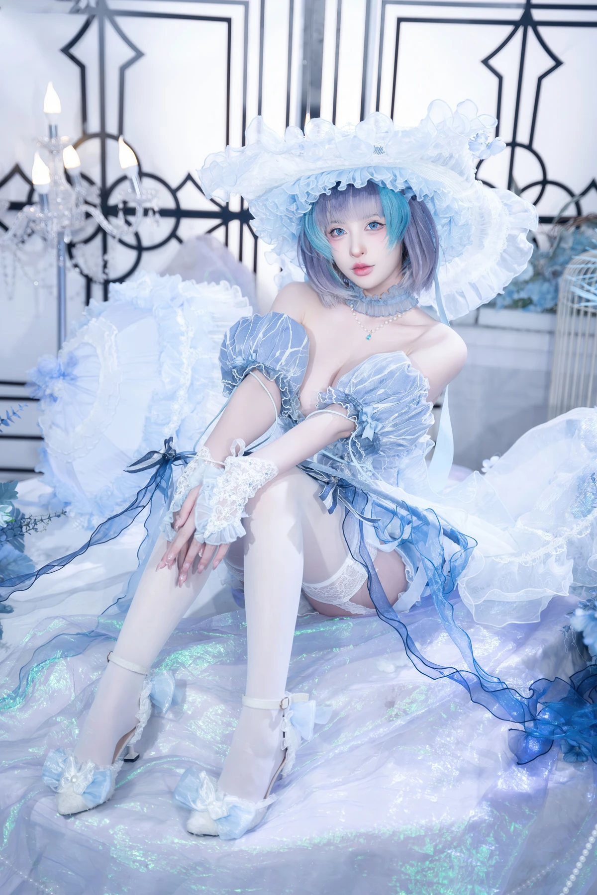 Cosplay 清水由乃 – 柴郡废稿礼服 - P10