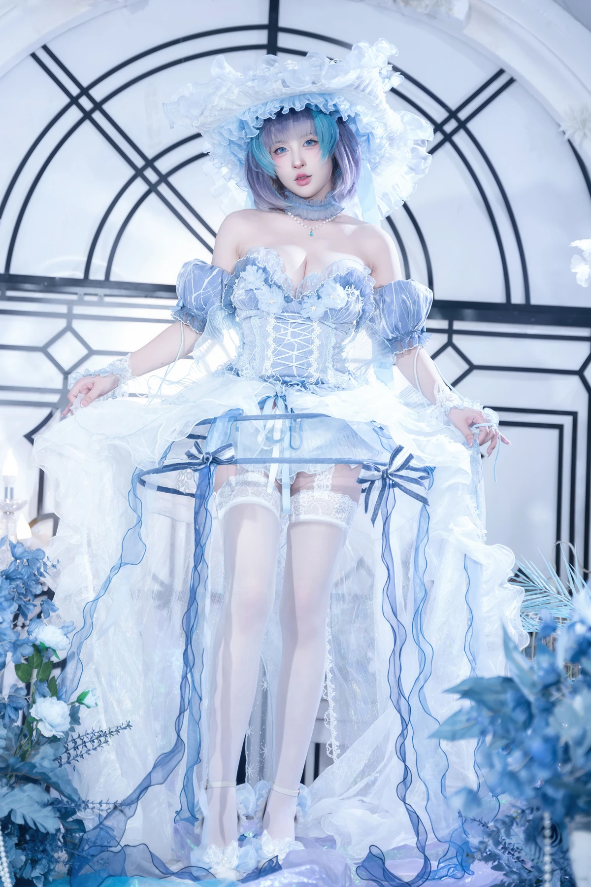 Cosplay 清水由乃 – 柴郡废稿礼服 - P13