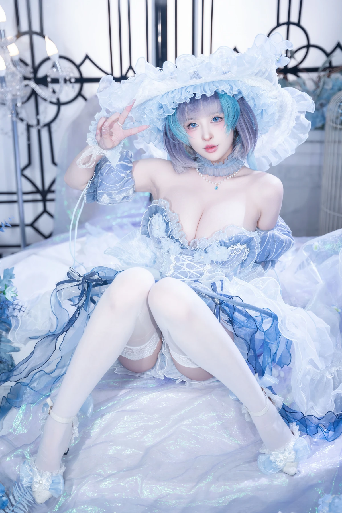 Cosplay 清水由乃 – 柴郡废稿礼服 - P18