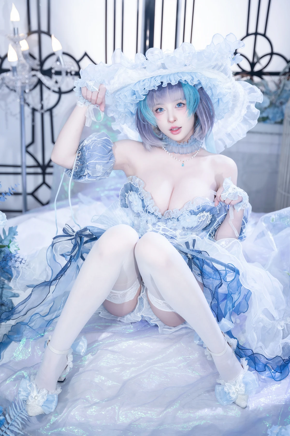 Cosplay 清水由乃 – 柴郡废稿礼服 - P19