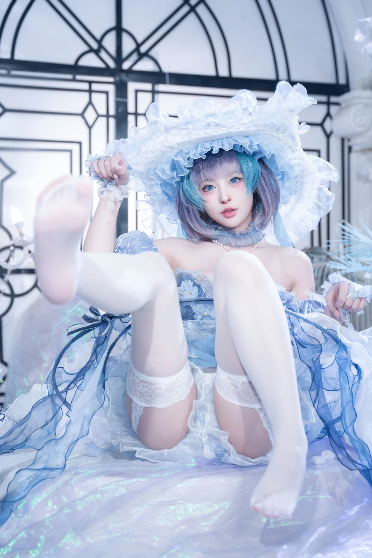 Cosplay 清水由乃 – 柴郡废稿礼服 - P20