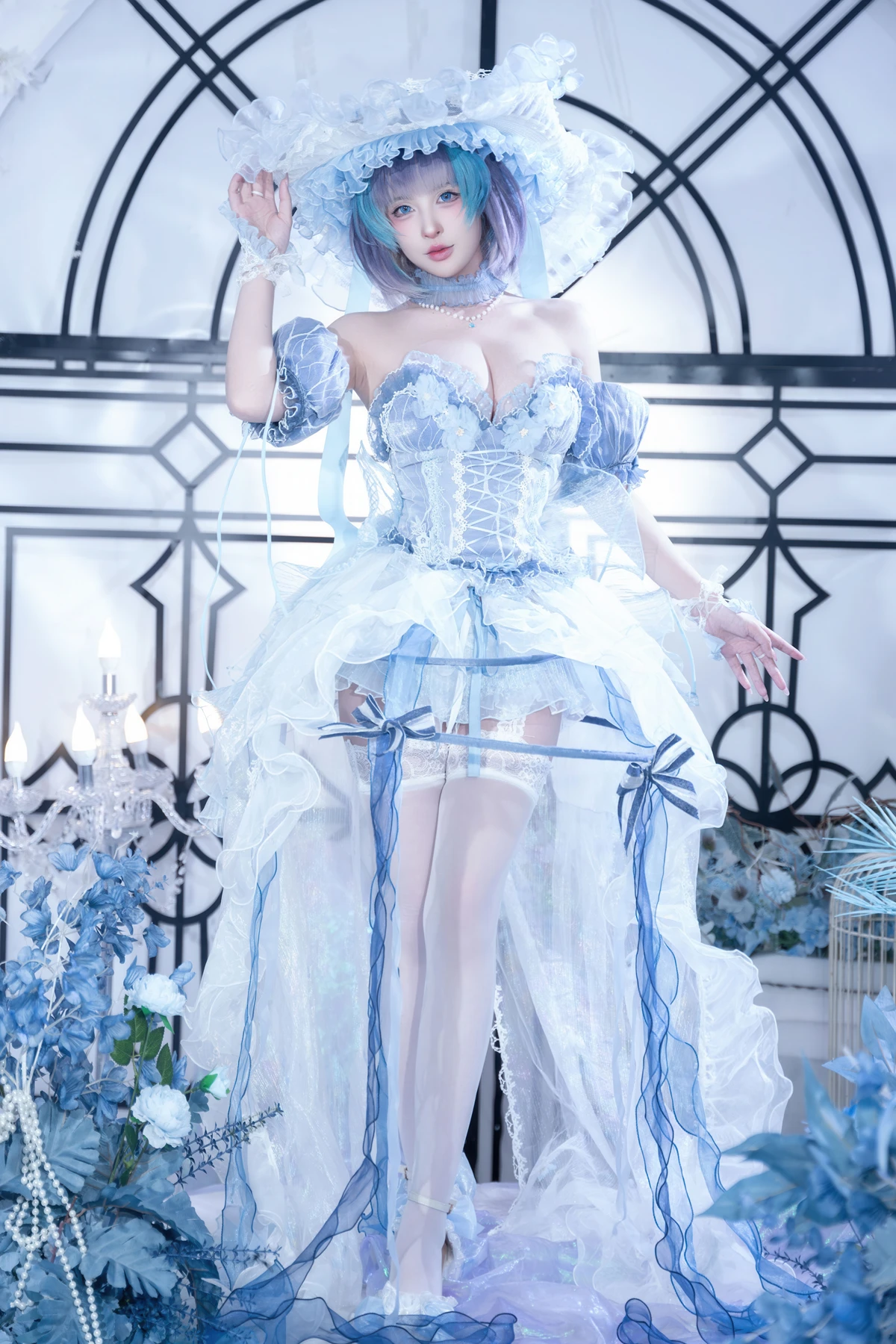 Cosplay 清水由乃 – 柴郡废稿礼服 - P24