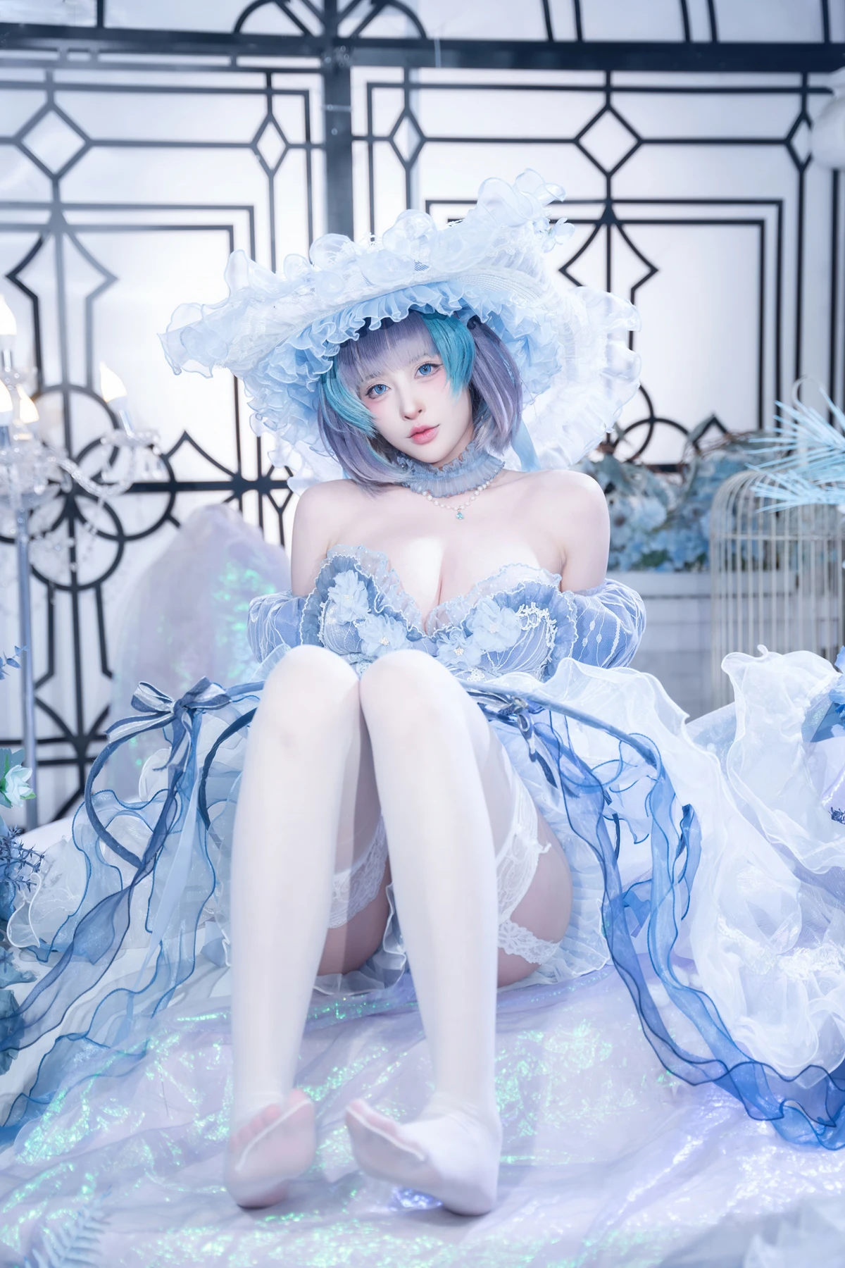 Cosplay 清水由乃 – 柴郡废稿礼服 - P27