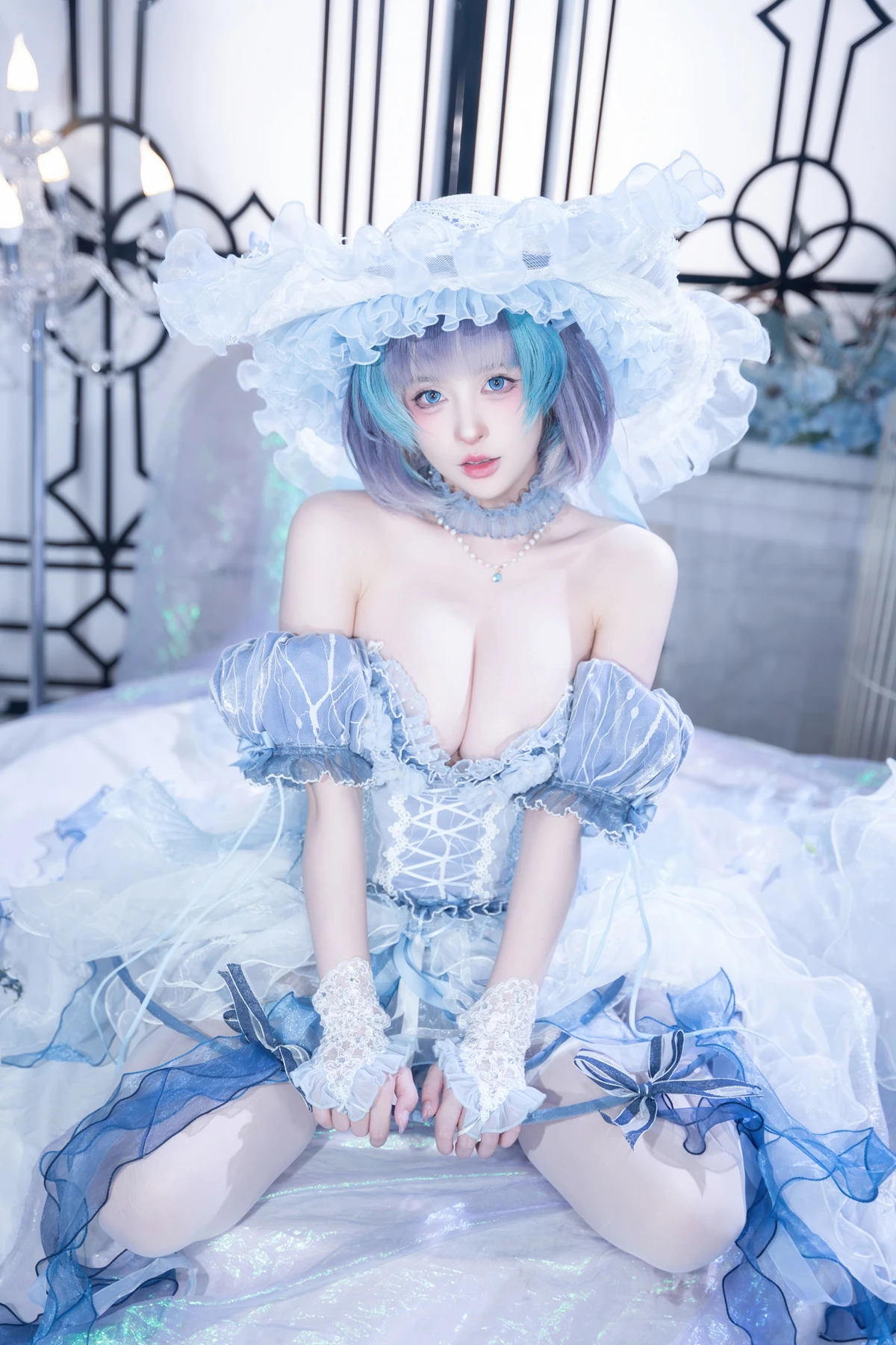 Cosplay 清水由乃 – 柴郡废稿礼服 - P31