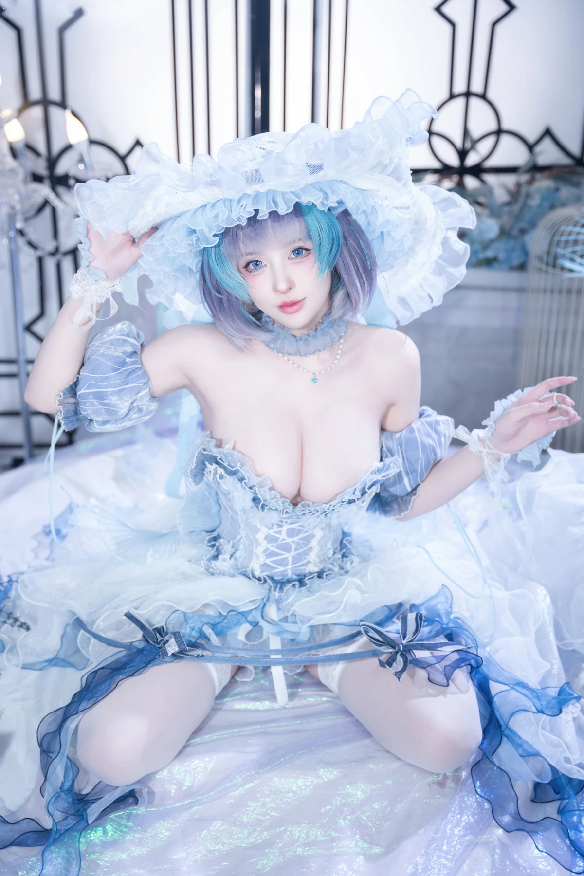 Cosplay 清水由乃 – 柴郡废稿礼服 - P34