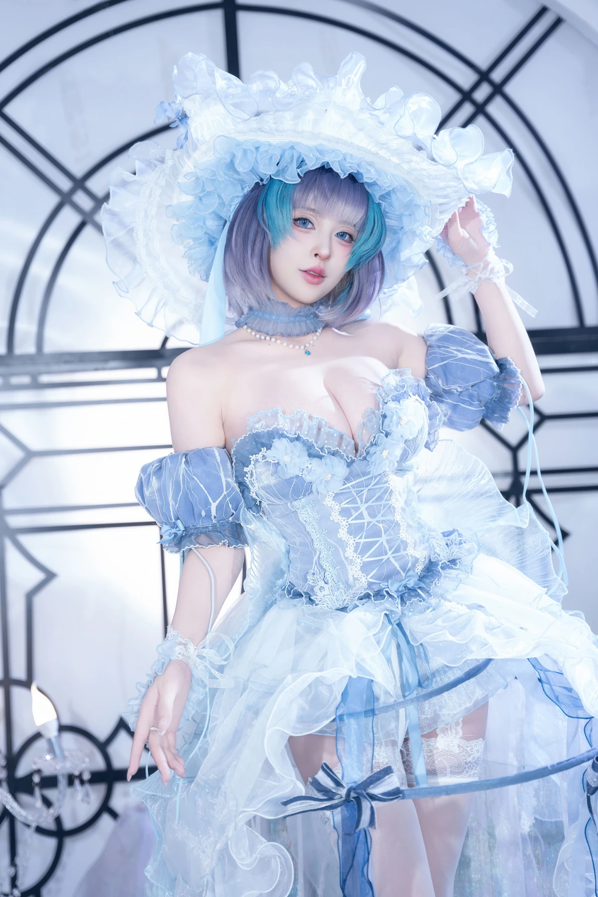 Cosplay 清水由乃 – 柴郡废稿礼服 - P35