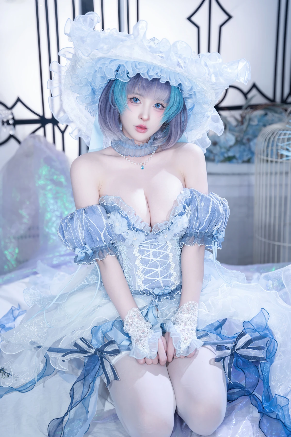 Cosplay 清水由乃 – 柴郡废稿礼服 - P36