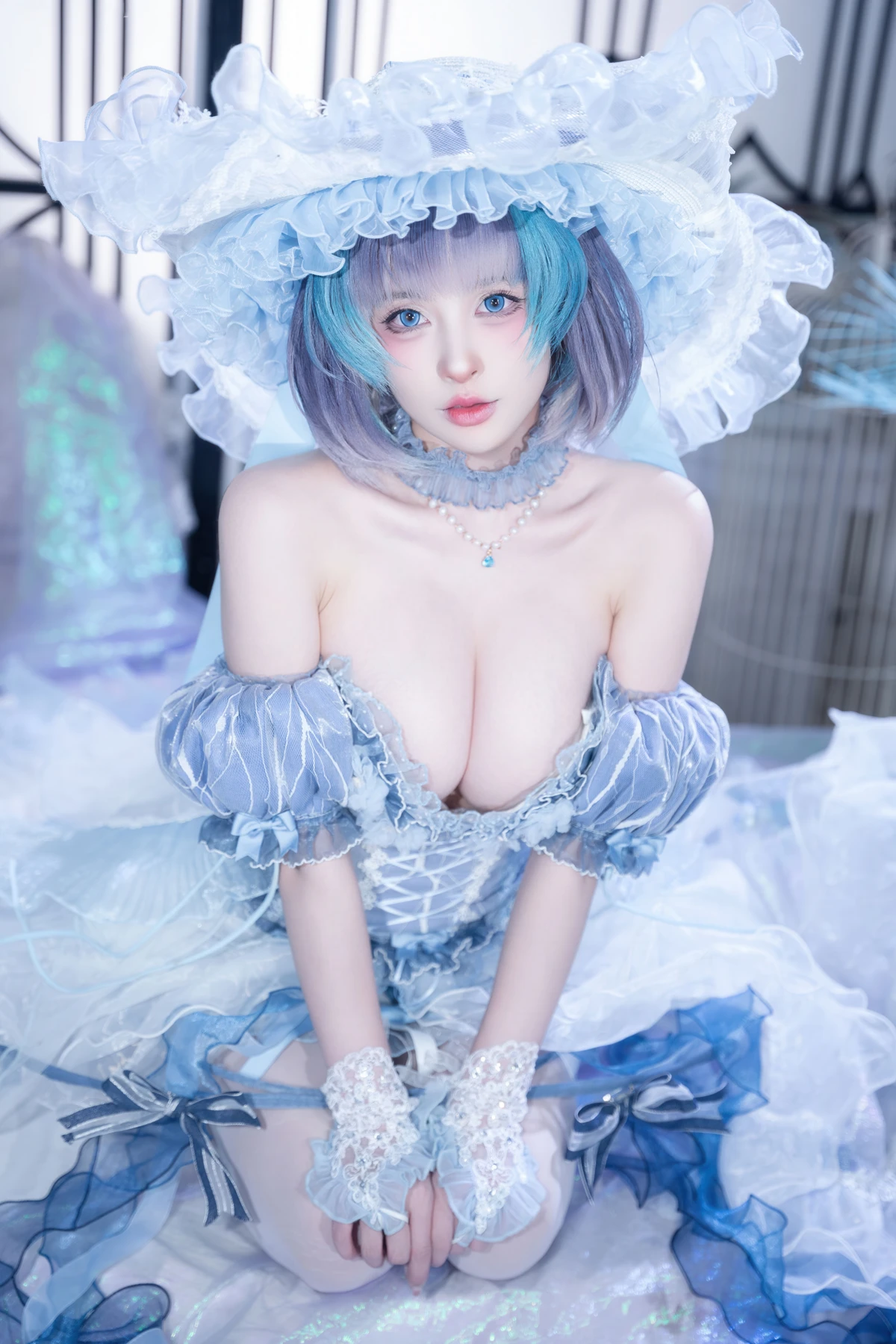 Cosplay 清水由乃 – 柴郡废稿礼服 - P37