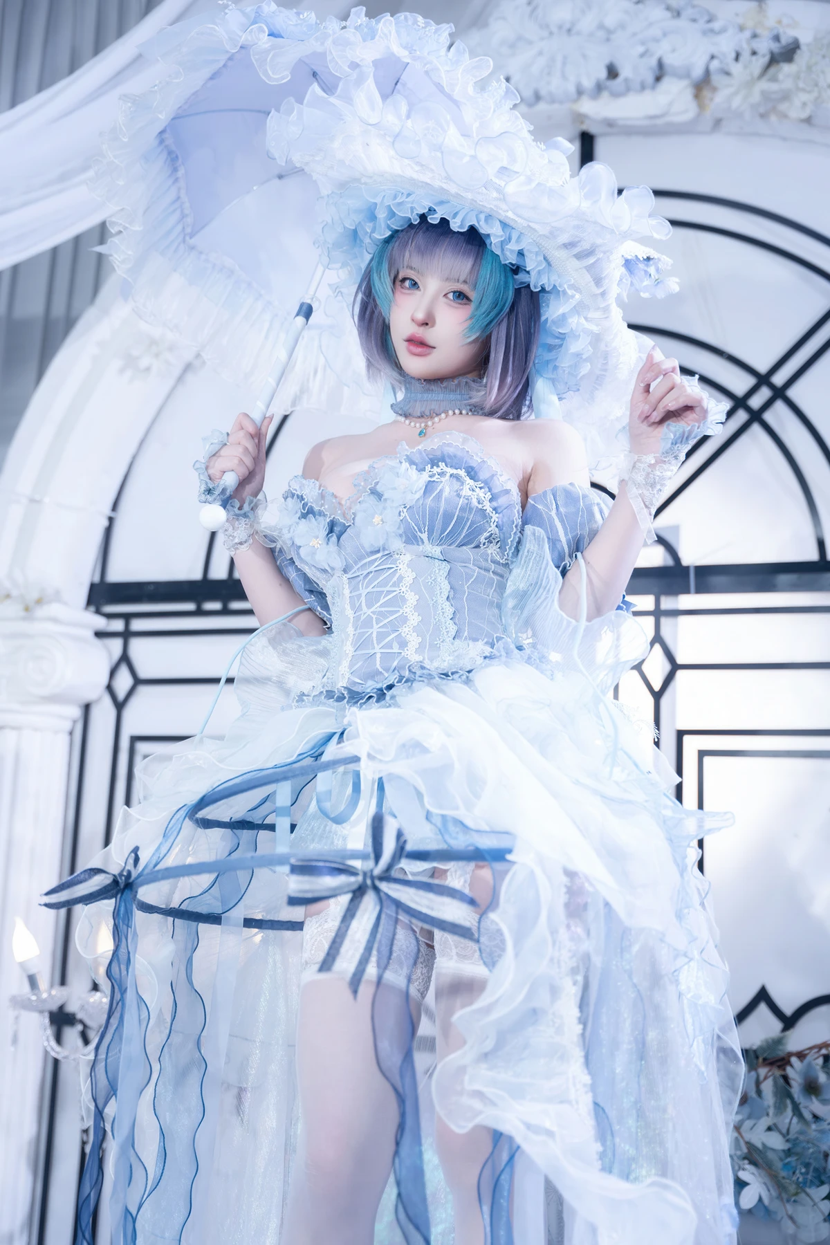 Cosplay 清水由乃 – 柴郡废稿礼服 - P5
