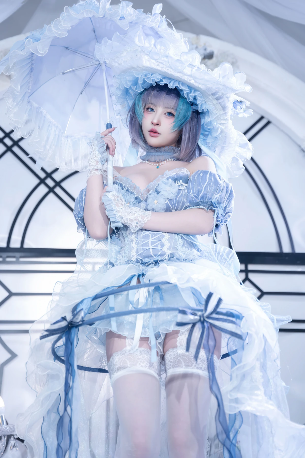 Cosplay 清水由乃 – 柴郡废稿礼服 - P6