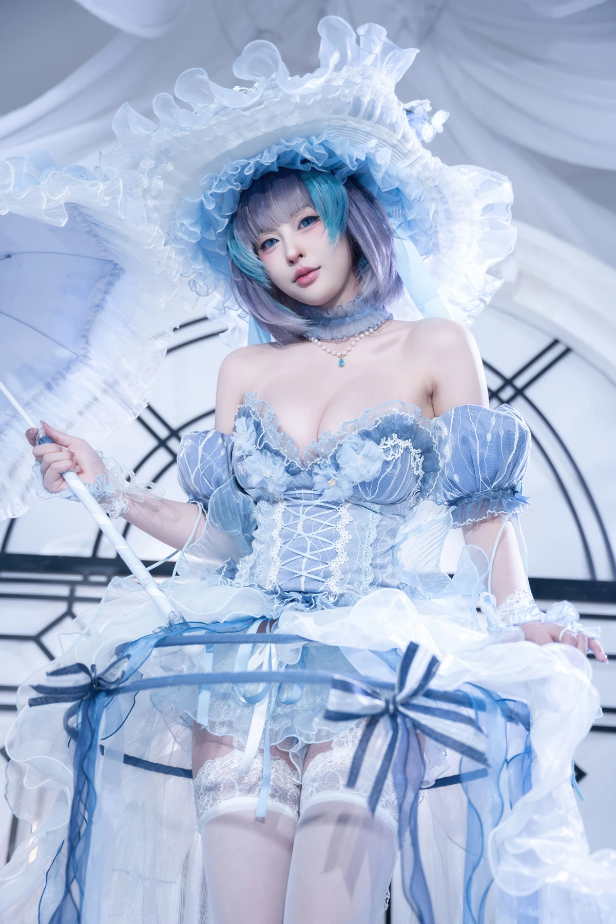 Cosplay 清水由乃 – 柴郡废稿礼服 - P8